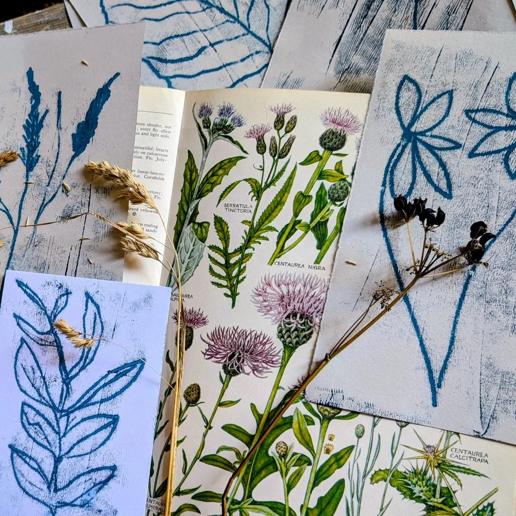 Nature Prints with Lena and the Sea at Astley Hall Coach House And Park