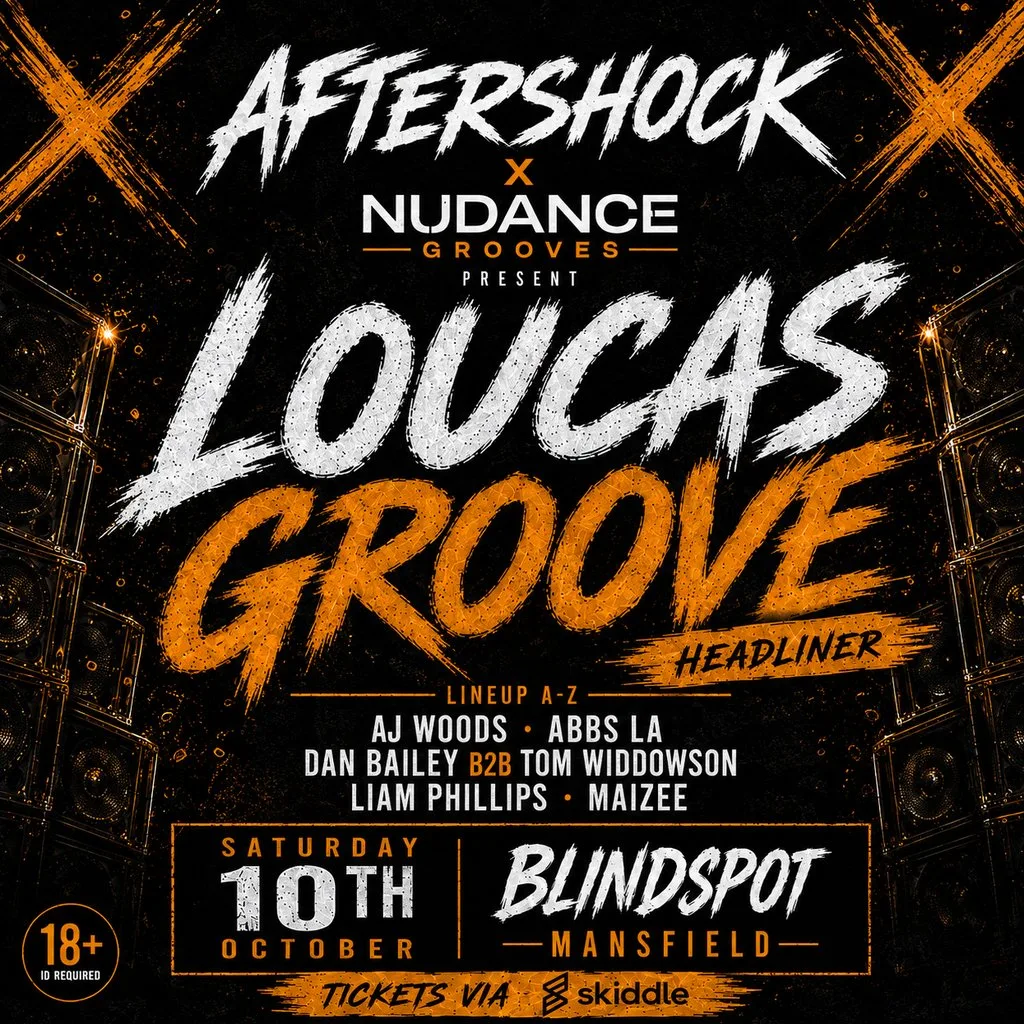 Aftershockevents x Nudance Grooves: Loucas Groove Mansfield