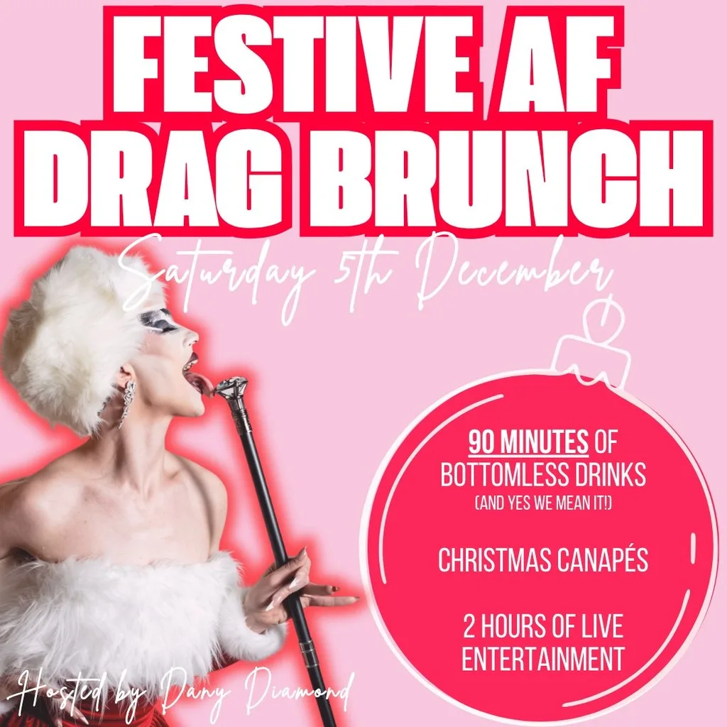Festive AF Bottomless Brunch at The Station at The Station Hotel, Altrincham