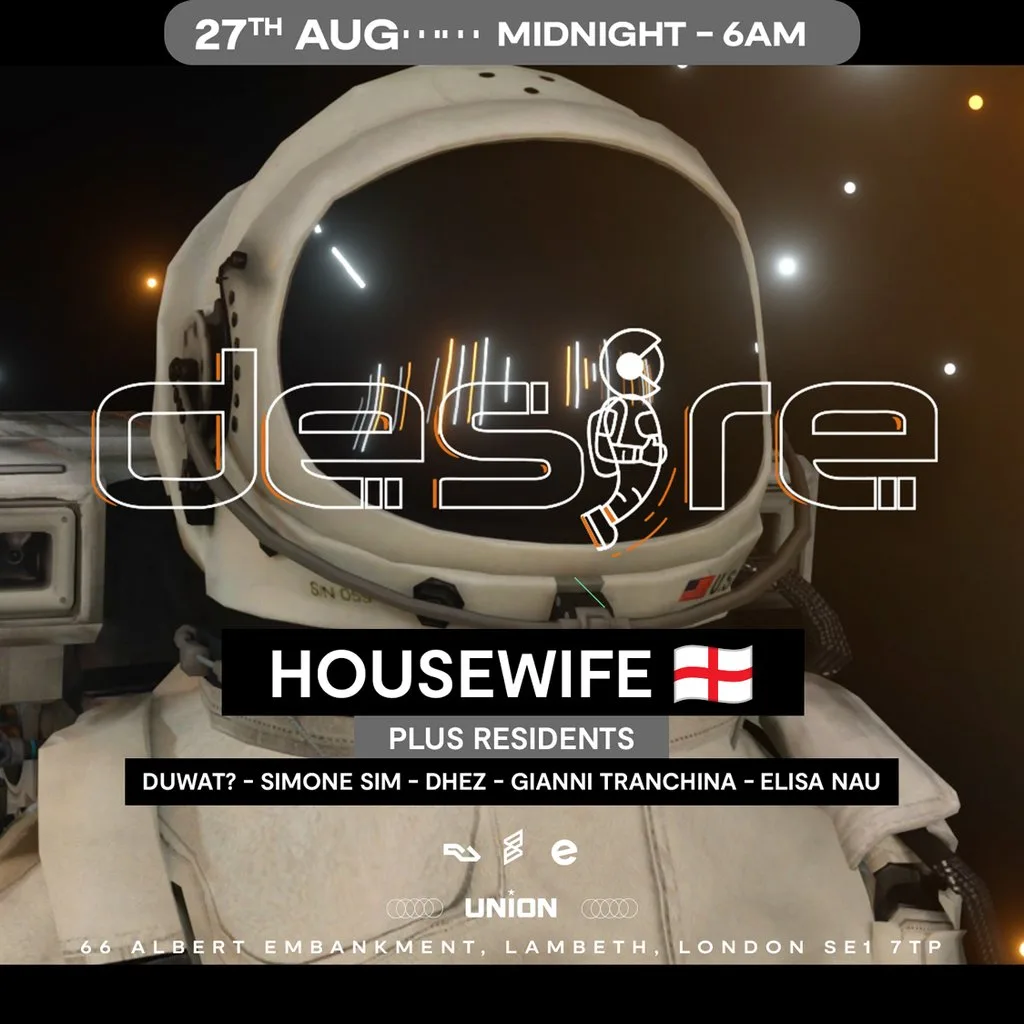 DESIRE - Weekly Thursday After Party - HOUSEWIFE