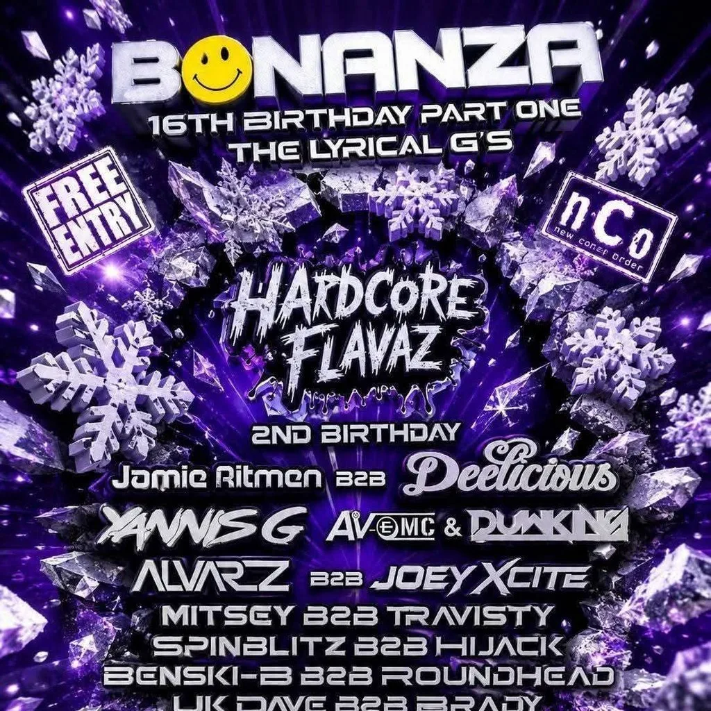 Bonanza 16th birthday part 1 with hardcore flavaz 2 birthday at The Sub