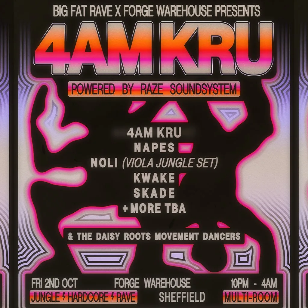 Big Fat Rave: 4AM KRU & More / Powered By Raze Sound System at FORGE