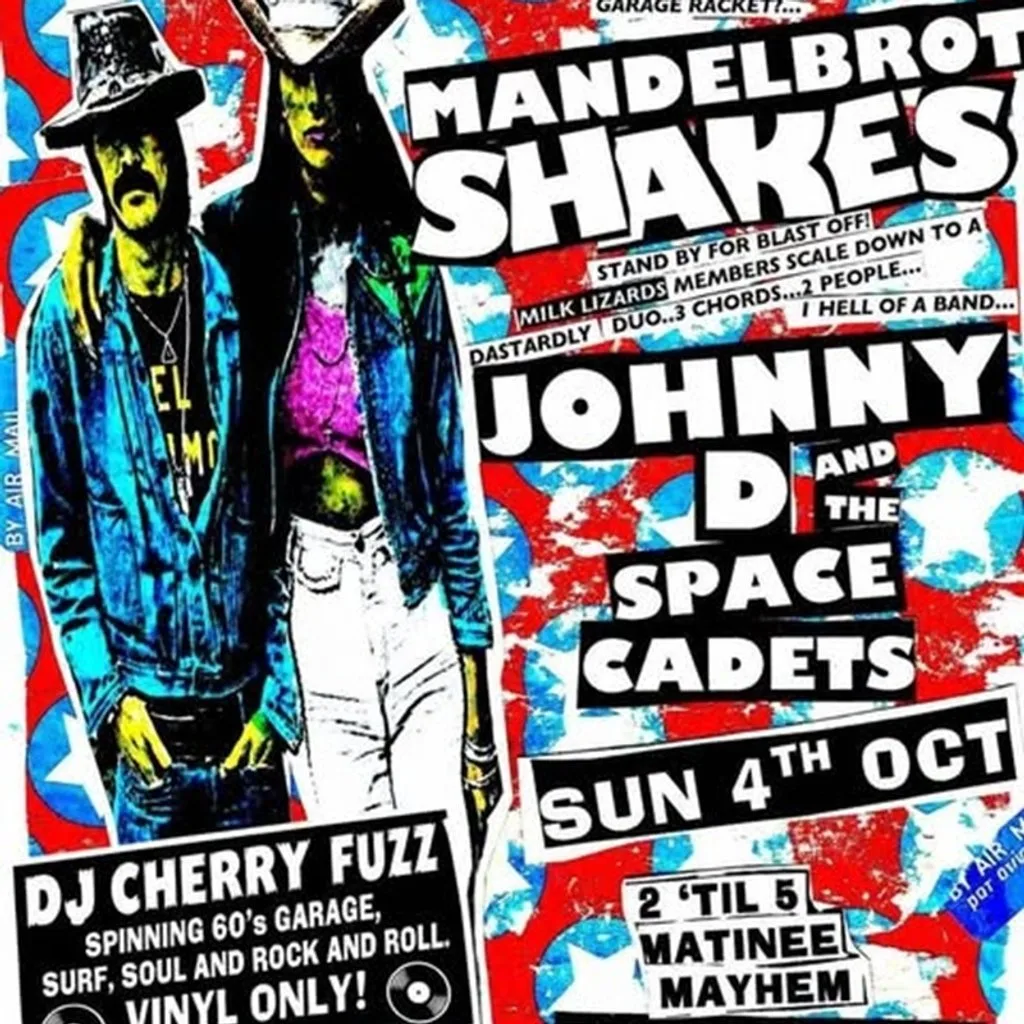 Mandelbrot Shakes + Johnny D and The Space Cadets at Billy Bootleggers Nottingham