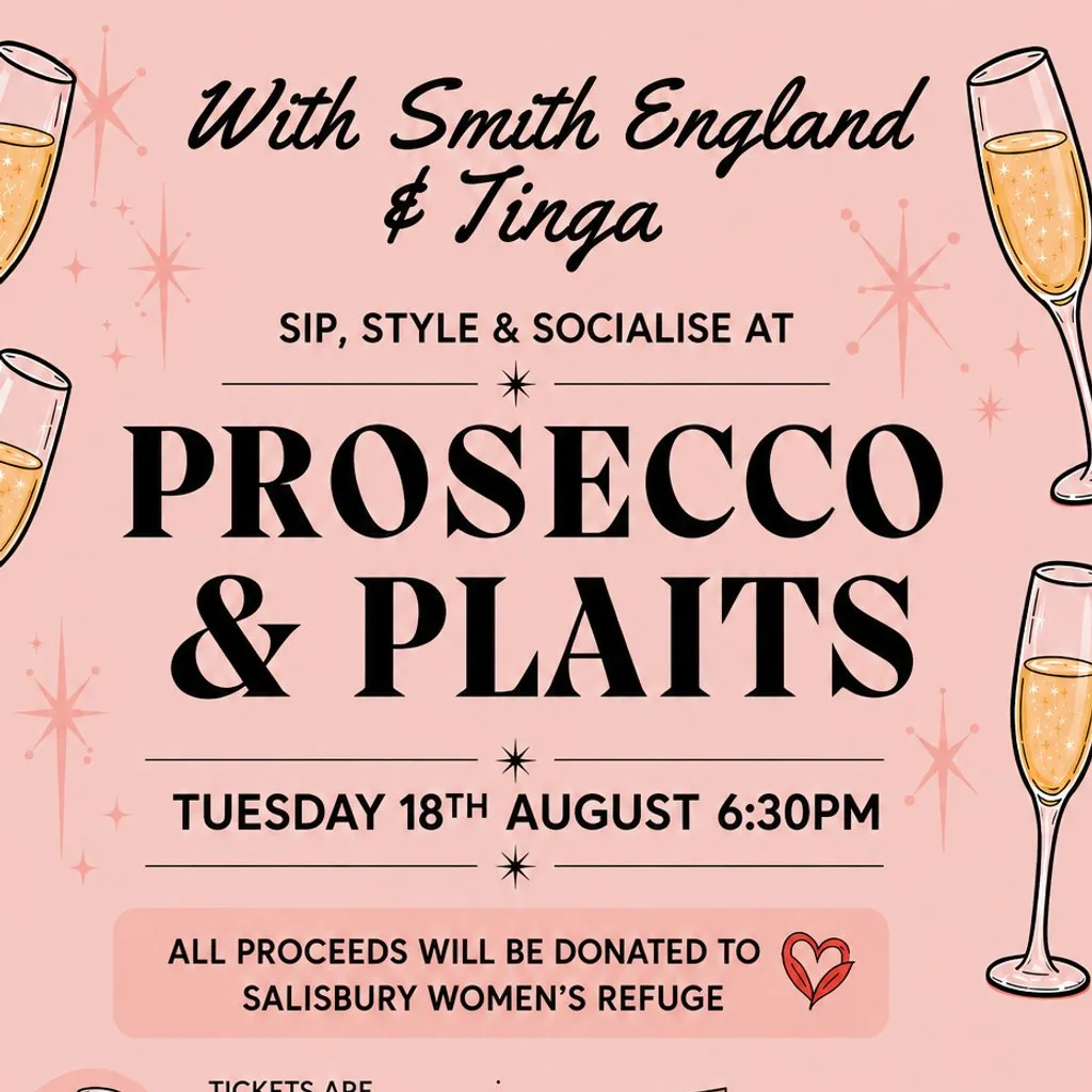 Prosecco & Plaits with Smith England and Tinga at Smith England
