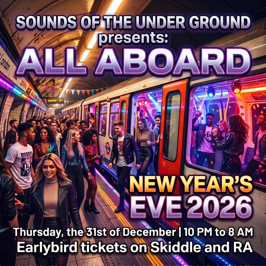 Sounds of the underground presents all aboard NYE party at Basing House
