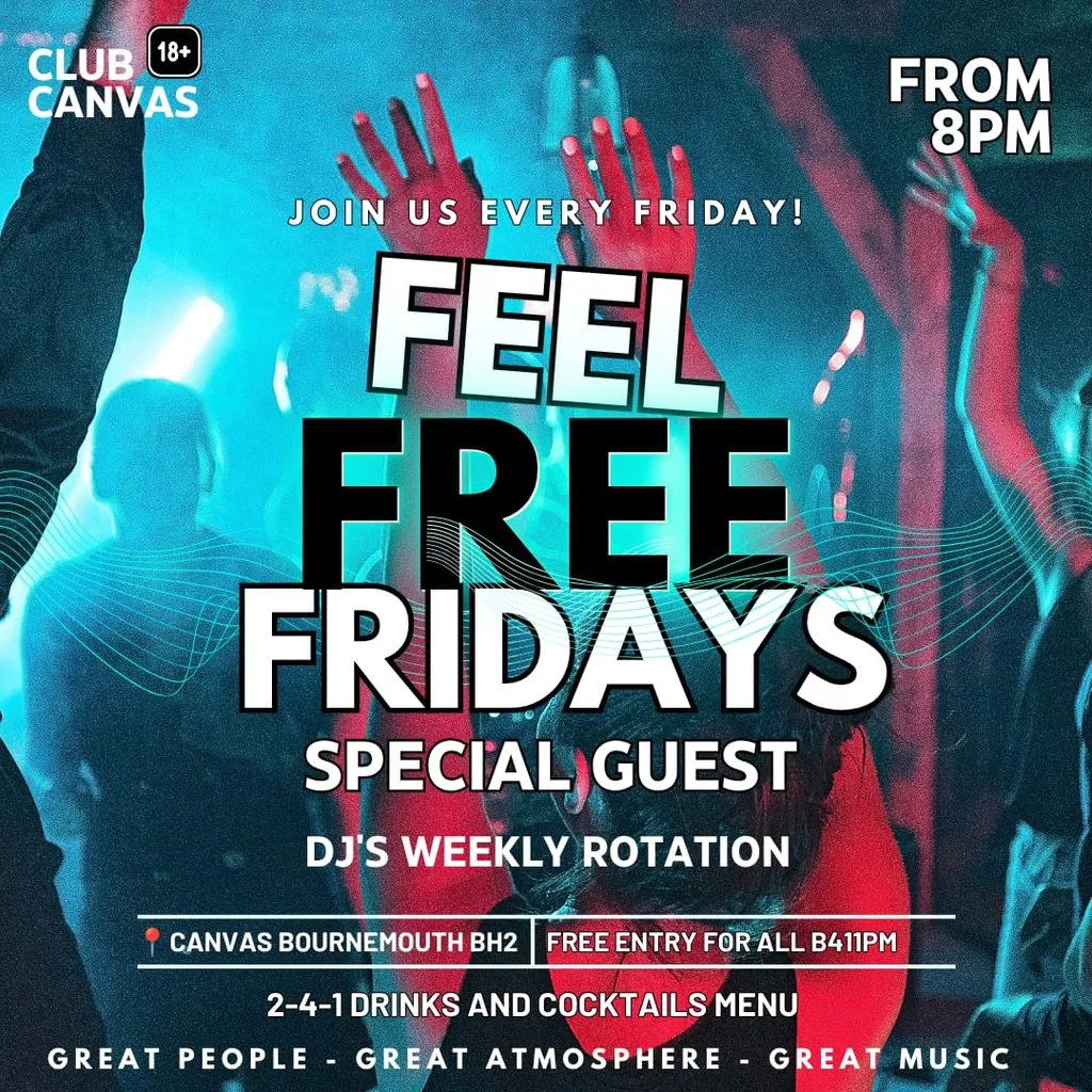 Feel Free Friday at Canvas