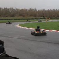 On boost - Rental Kart Time Trial at Three Sisters Race Track at Three Sisters Race Track