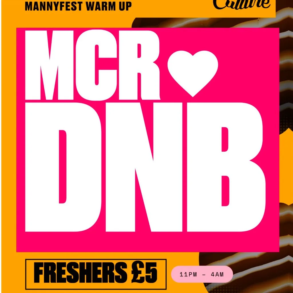 Riddim Culture: MCR<3DnB - Mannyfest Warm Up (Freshers Special)