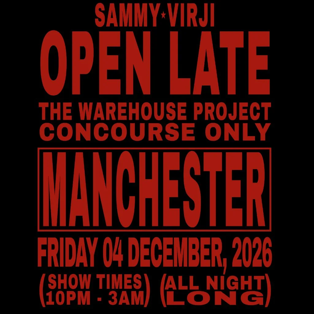 Sammy Virji [Concourse Only] at Concourse Depot Mayfield