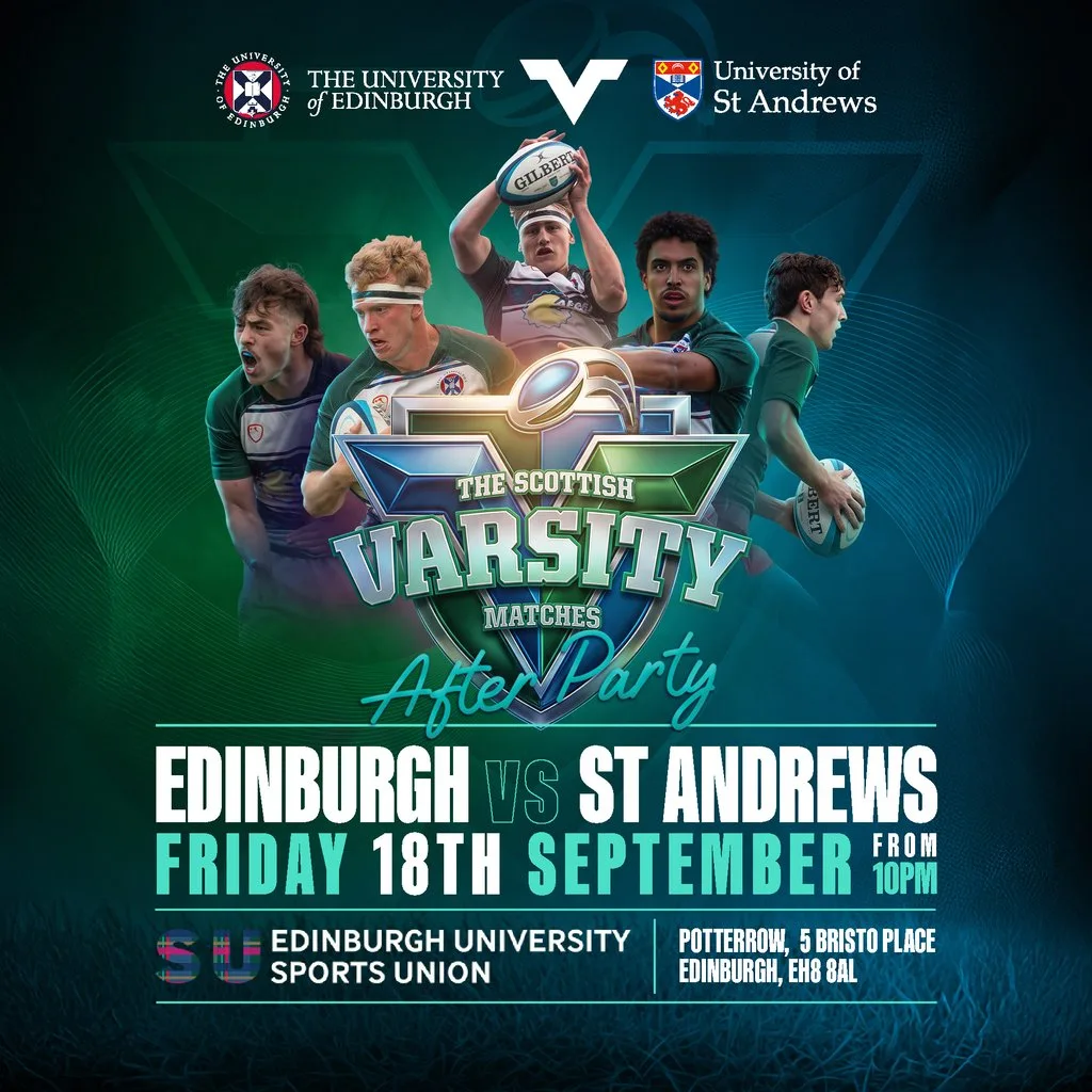 Scottish Rugby Varsity - Official Afterparty 2026!