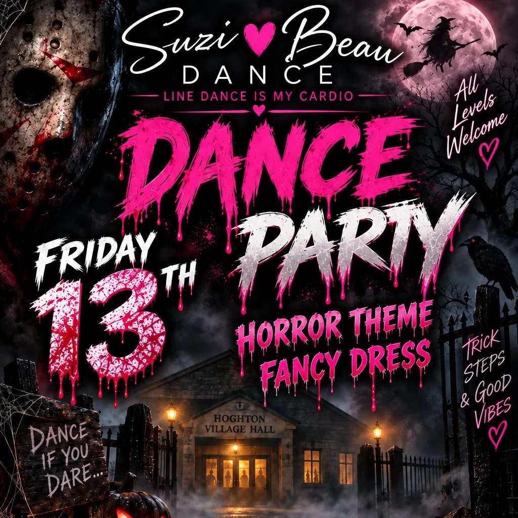 Suzi Beau Dance Party House of Horrors Edition at Hoghton Village Hall