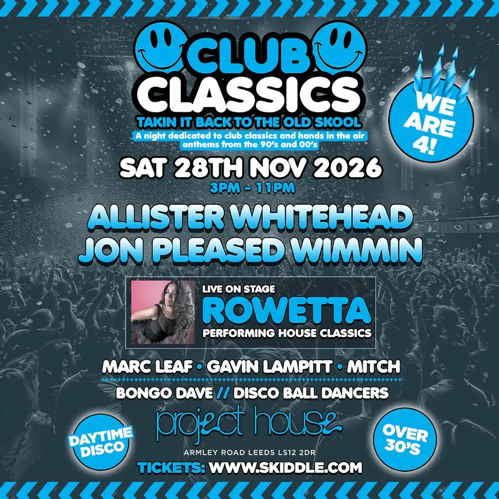 Club Classics 90s & 00s 4th Birthday at Project House