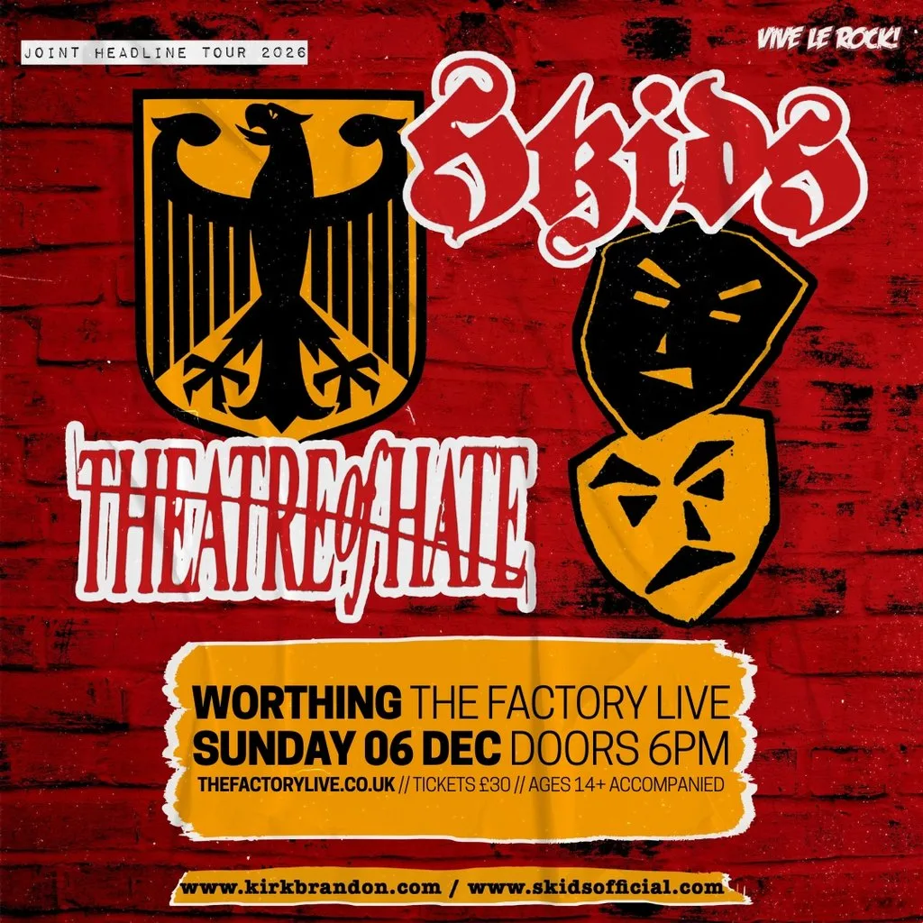 Skids + Theatre of Hate at The Factory Live