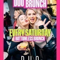 DUO Rnb Bottomless party Sat 5th Sep at Duo Clapham