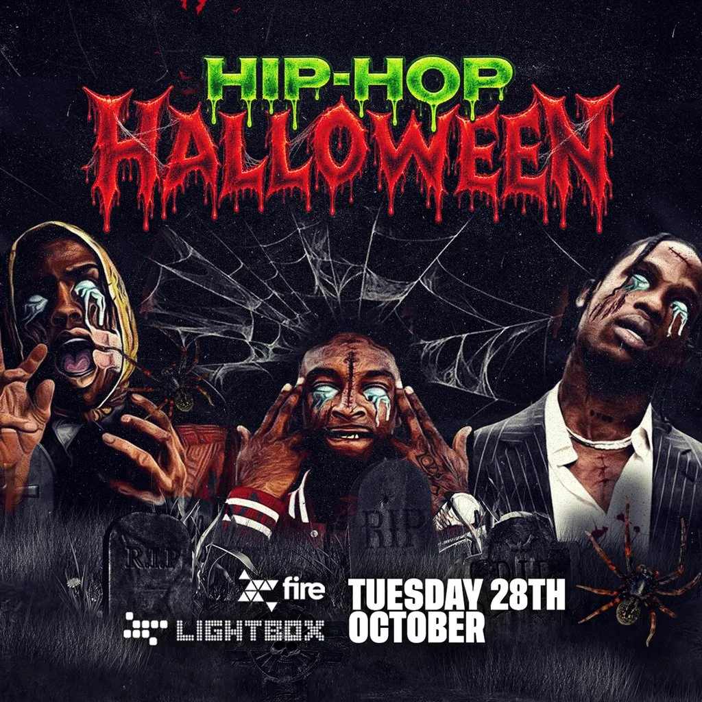 Hip Hop Halloween @ Fire & Lightbox - London Halloween 2026 at Fire And Lightbox