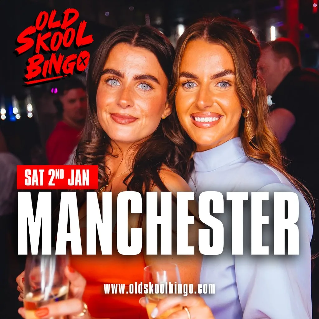 Old Skool Bingo Sat 2nd Jan Manchester at BLVD Manchester
