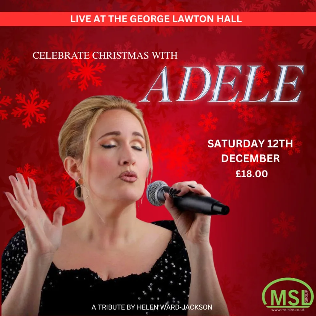 Celebrate Christmas With Adele - Tribute by Helen Ward-Jackson at The George Lawton Hall