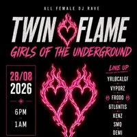 Twin Flame Presents: Girls Of Underground at Vibe Dance Bar