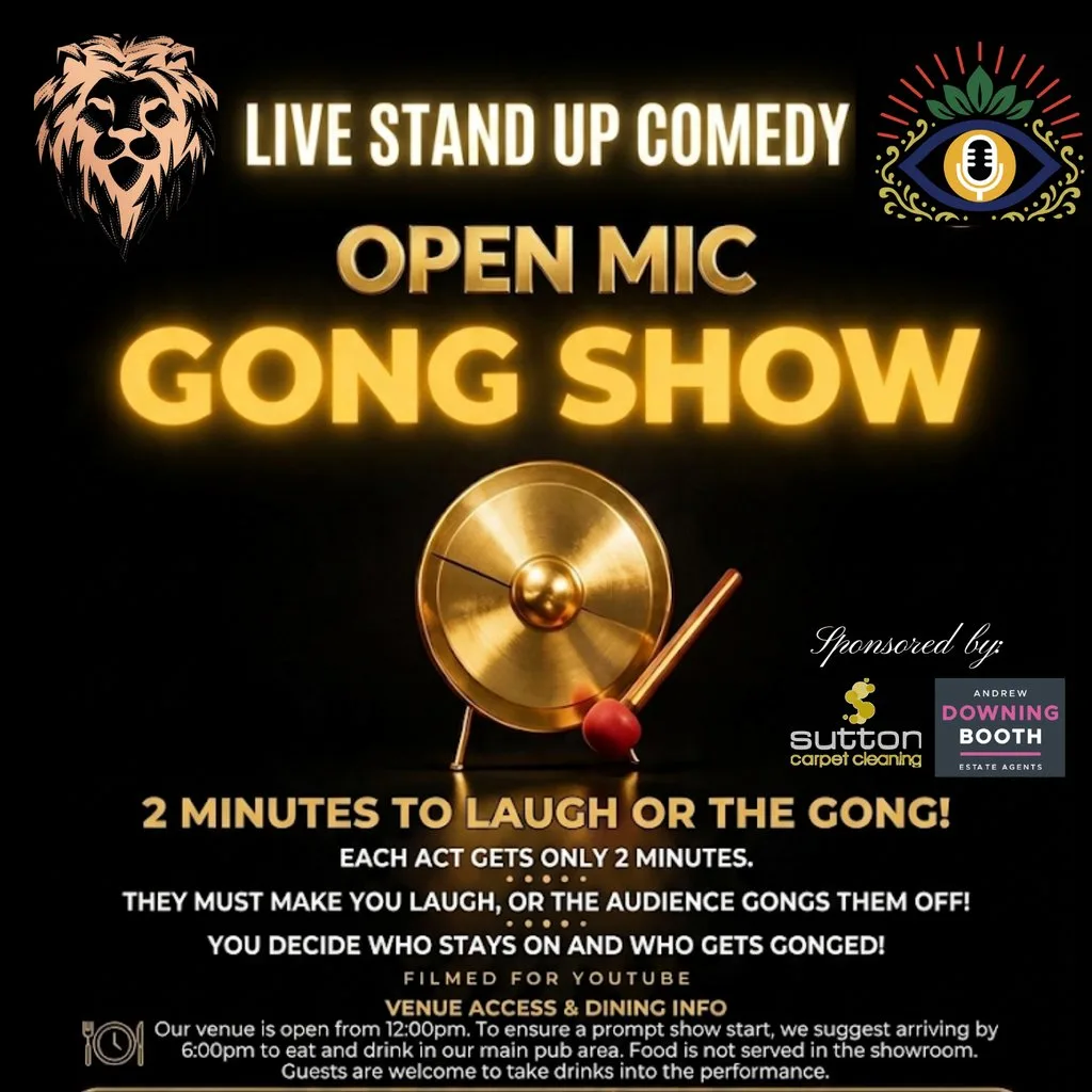 Live Stand Up Comedy Gong Show At The White Lion With Third Eye at The White Lion, Sutton Coldfield