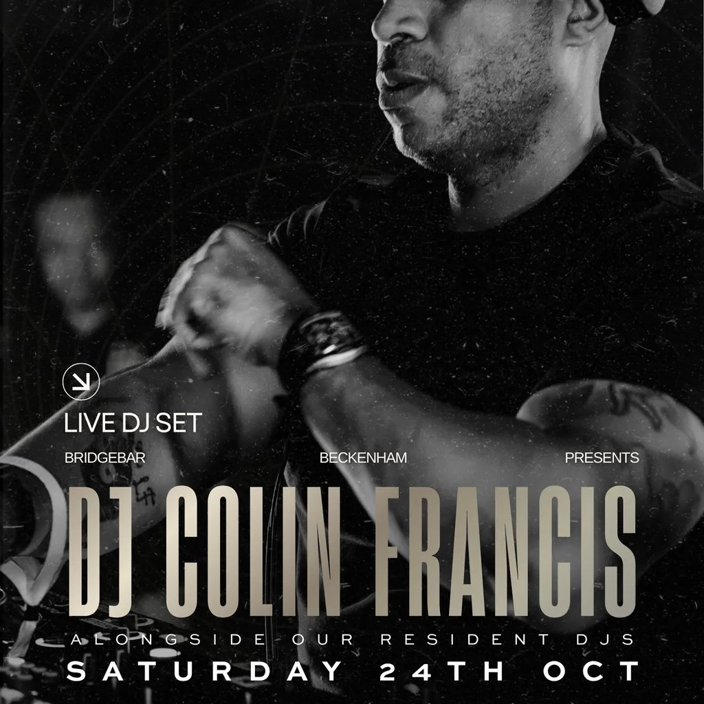 DJ Colin Francis at Bridgebar at Bridgebar Beckenham