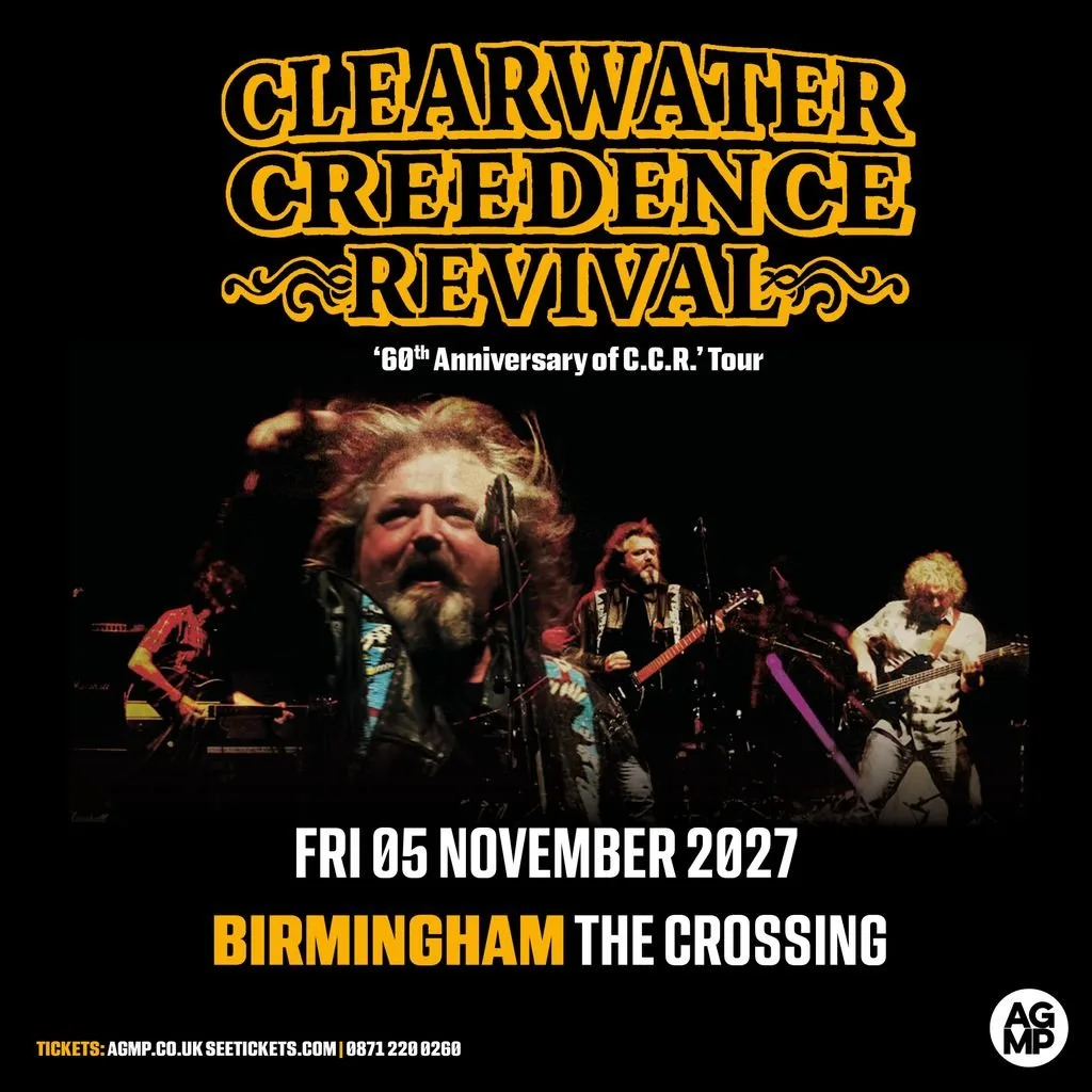 Clearwater Creedence Revival: '60 years of C.C.R' at The Crossing