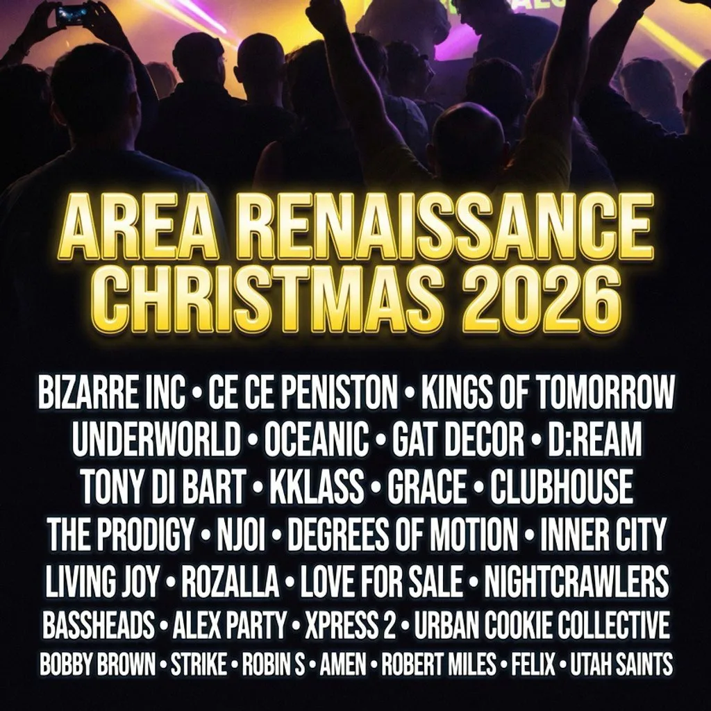 AREA Renaissance Xmas 2026 at The Bungalow Bar