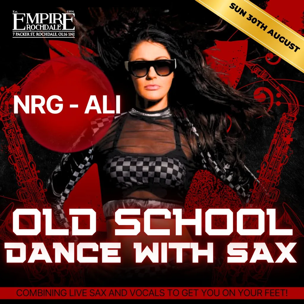 Bringing you back to the old school with NRG Ali, live at Empire at Empire Rochdale
