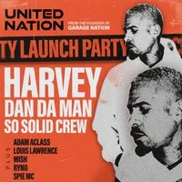 United Nation Launch Party with Harvey from So Solid Crew at Arch 2