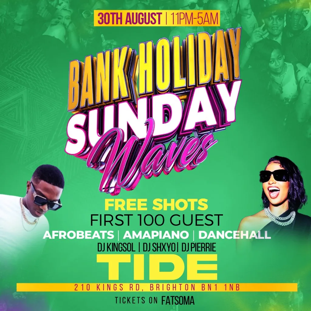 WAVES - Bank Holiday Sunday Party | Brighton