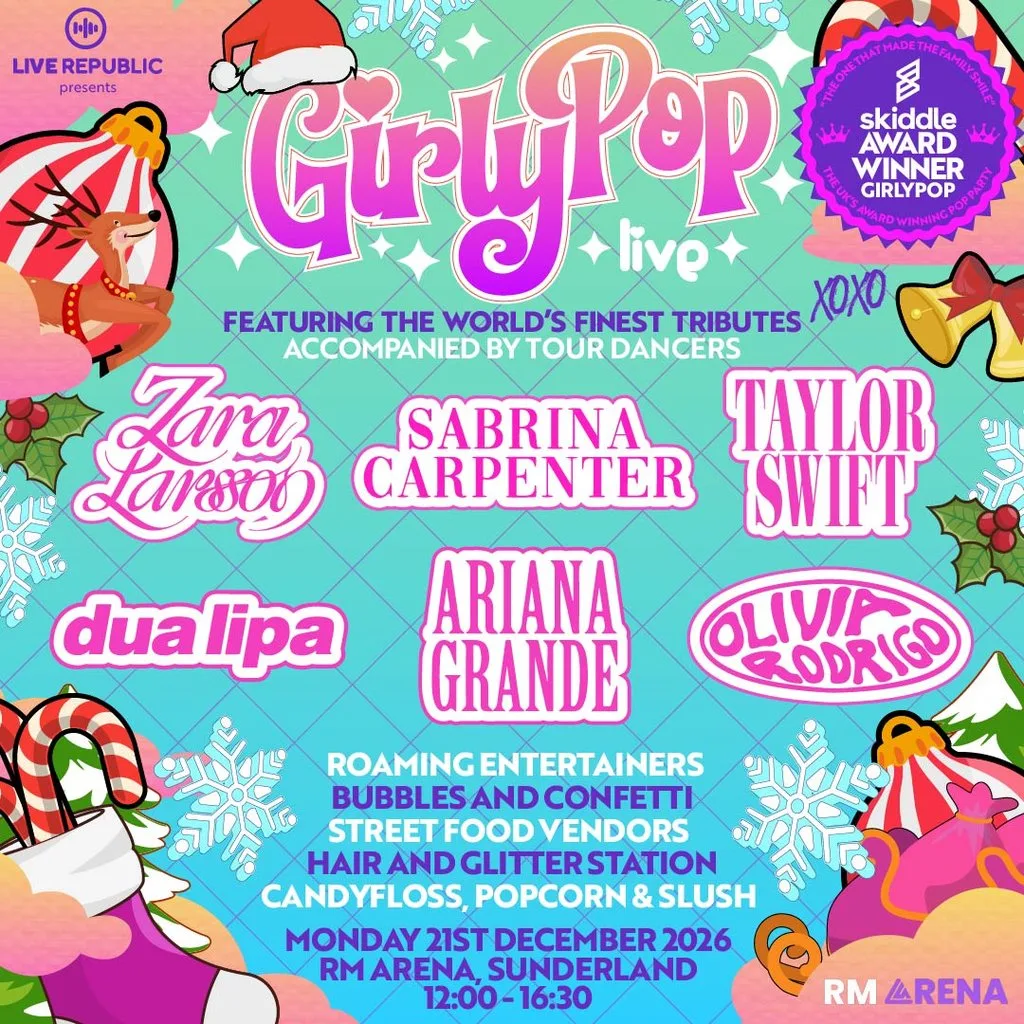 GirlyPop Live's Magical Xmas| RM Arena, Sunderland at The Rainton Arena