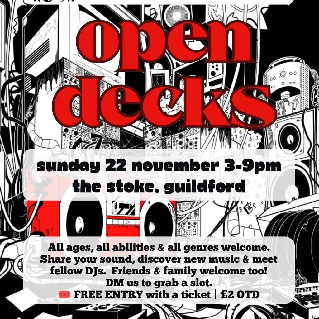 Revology Open Decks - 22 Nov '26 at The Stoke (Function Room)