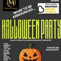 Halloween Charity Day Rave at Metro Reloaded