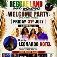 REGGAE LAND Welcome White Pastel Party at Leonardo Hotel, Milton Keynes