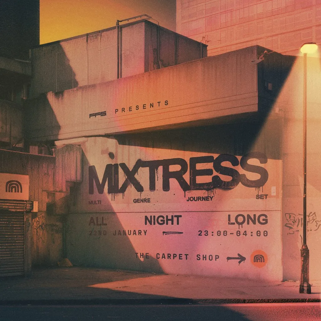 Mixtress [All Night Long] at The Carpet Shop