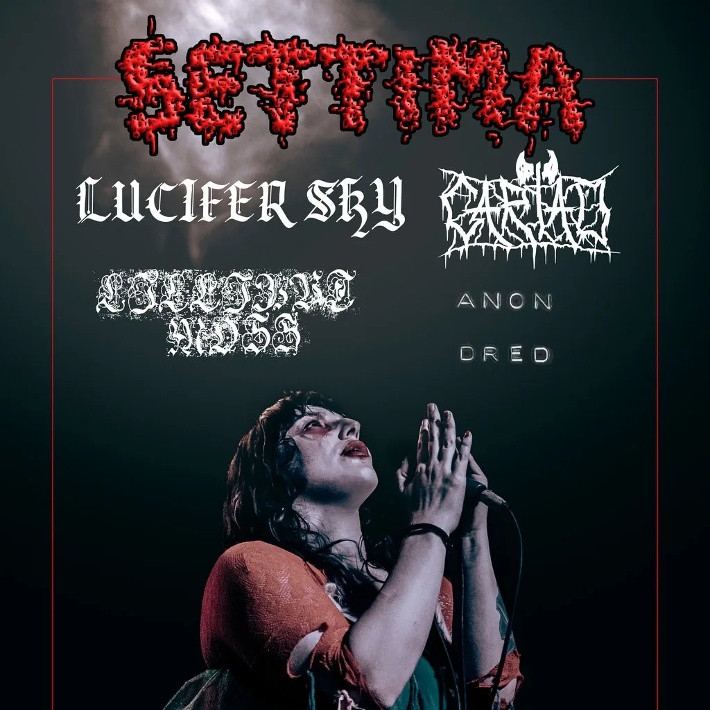 Settima, Lucifer Sky, Cariad, Lilliput Moss, Anon Dred