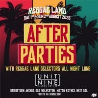 Reggae Land Official After Party at Unit Nine - Sunday at Unit Nine