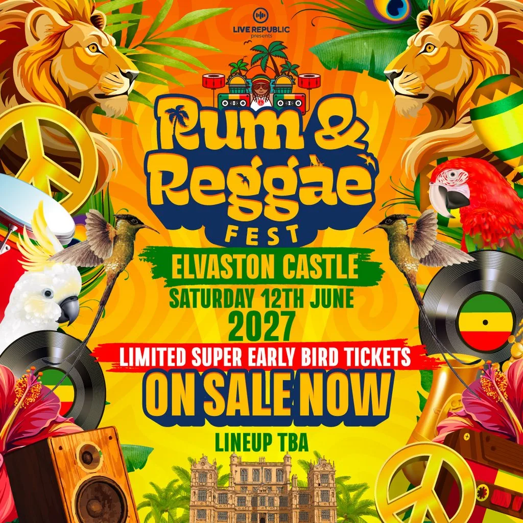 Rum & Reggae Fest 2027| Elvaston Castle, Derby at Elvaston Castle Country Park