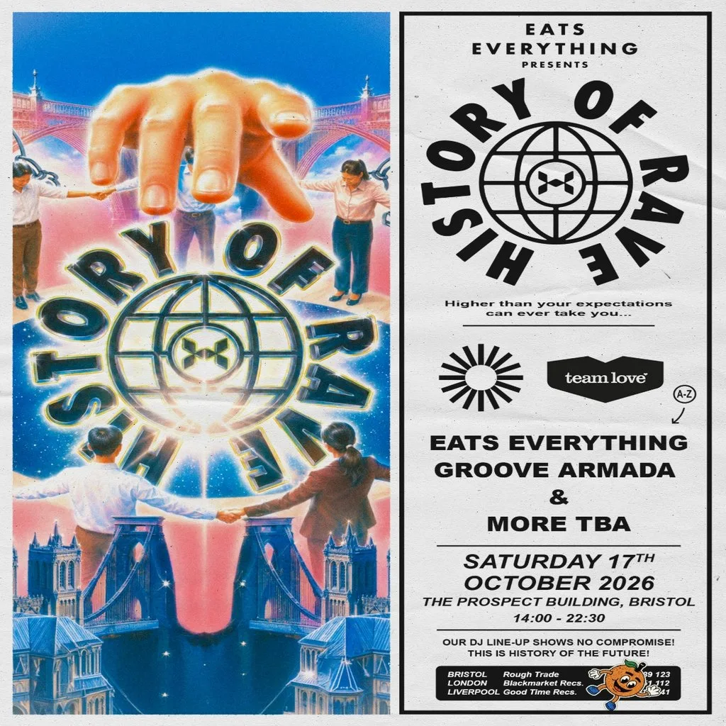 History Of Rave: Eats Everything, Groove Armada + More TBA