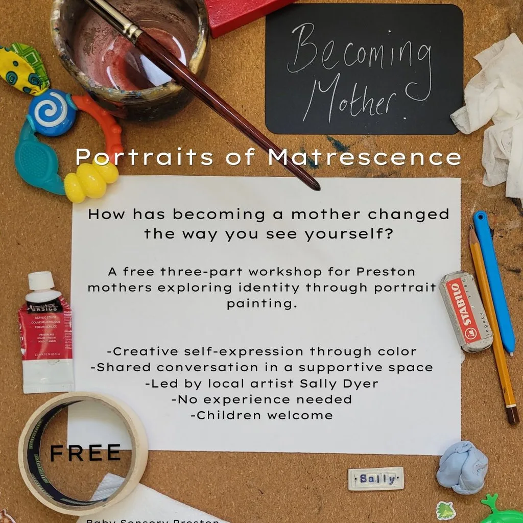 Becoming Mother - Portraits of Matrescence at Baby Sensory Preston