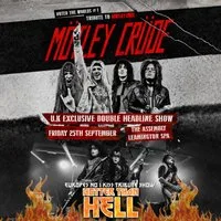 MÖTLEY CRÜDE ft KISS Friday 25/09/26 at The Assembly Leamington