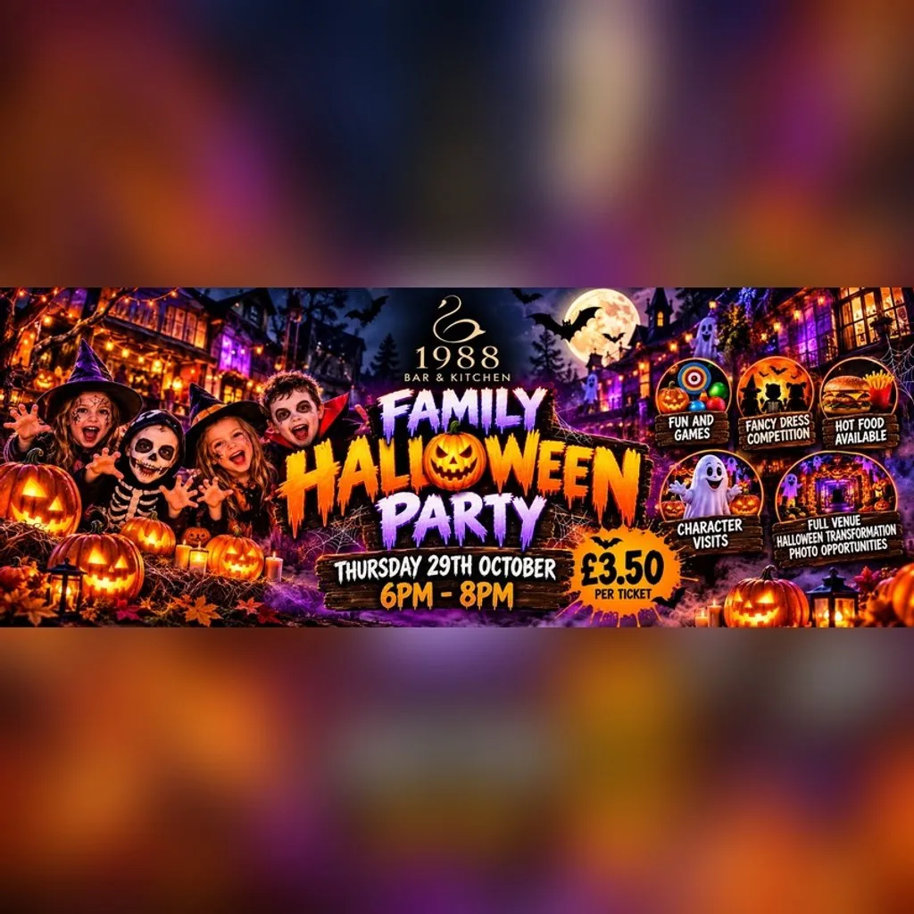 1988 Bar & Kitchen - Kids Halloween Event