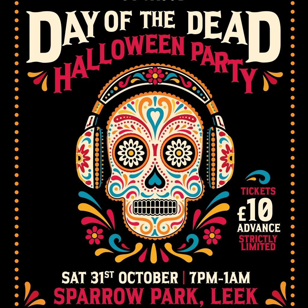 SpunOut presents: Day of the Dead Halloween Party at Sparrow Park