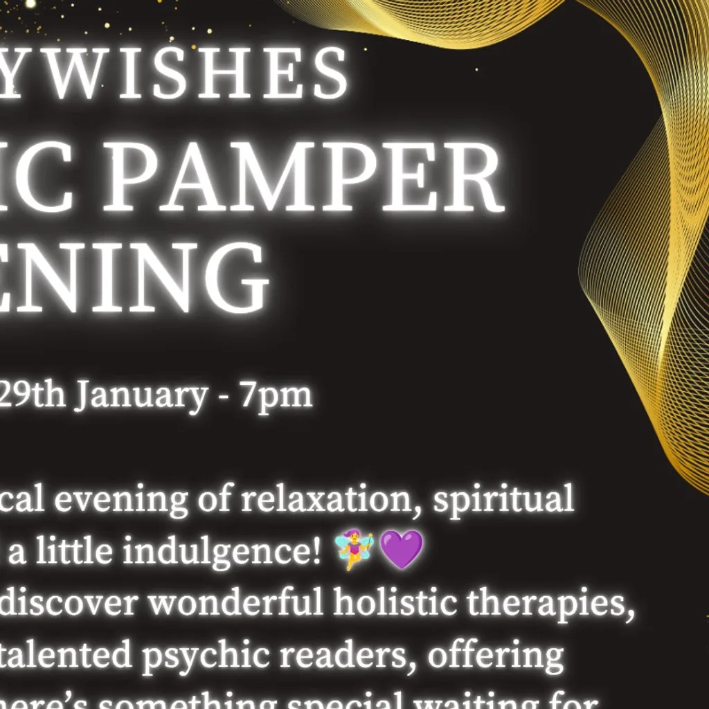 Fairywishes Holistic Pamper Evening at Central England Coop Sports And Social
