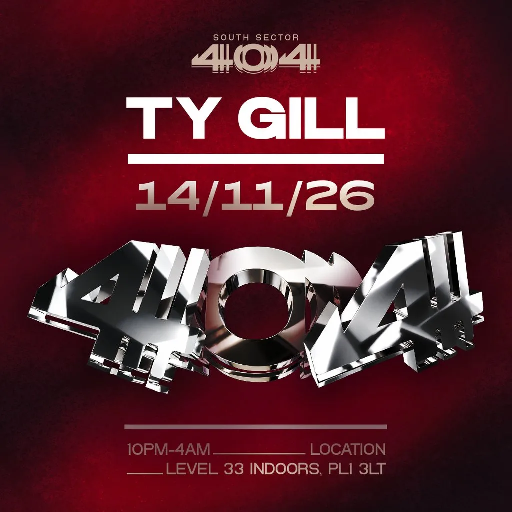 South Sector 404 Presents: TY GILL at Level 33 Open Air Rooftop Venue And Club