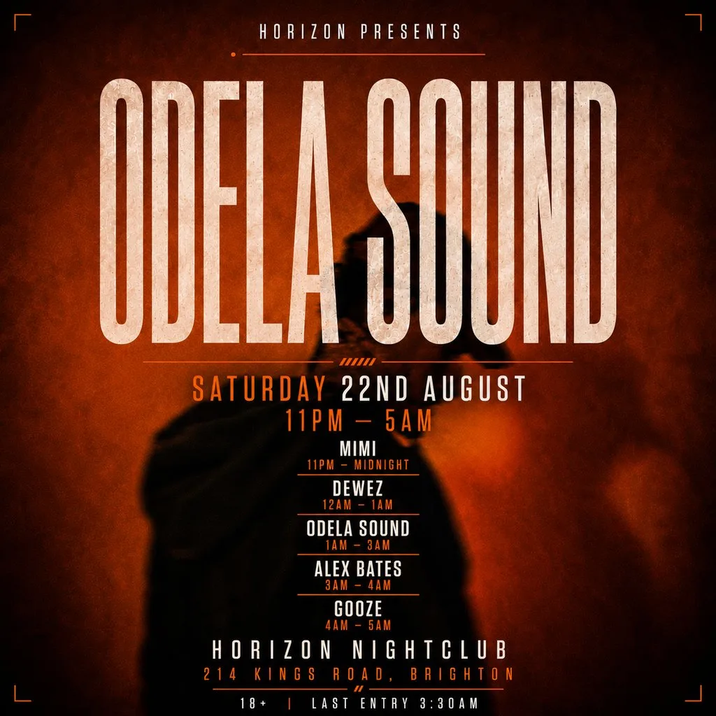 Horizon Presents AFTER DARK X ODELA SOUND at Horizon Club