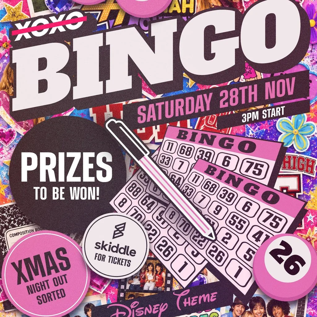 Boozy Bingo: 2000s Disney Channel Hits