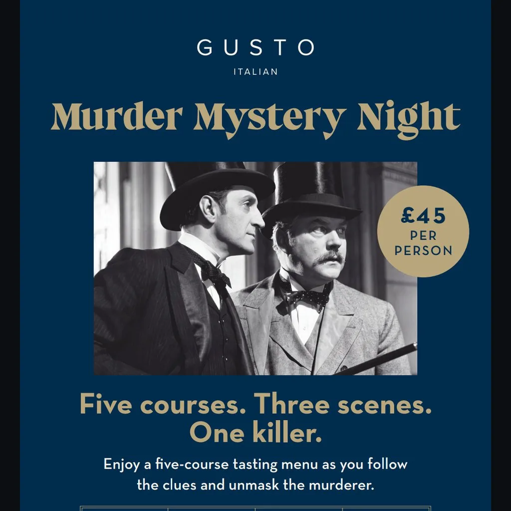 An Evening of Murder Mystery at Gusto Restaurant, Albert Dock