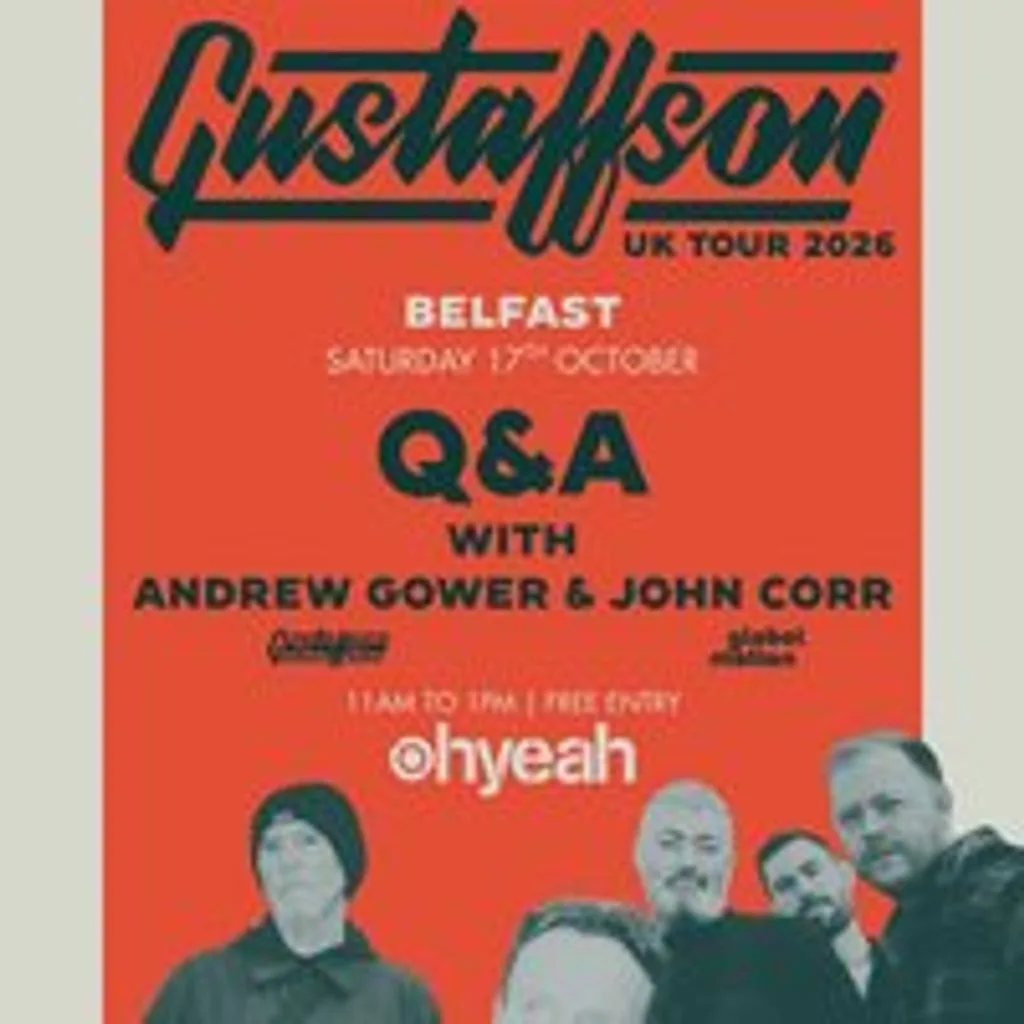 Q&A with Andrew Gower (Gustaffson) and John Corr (Global Motion) at Oh Yeah Music Centre