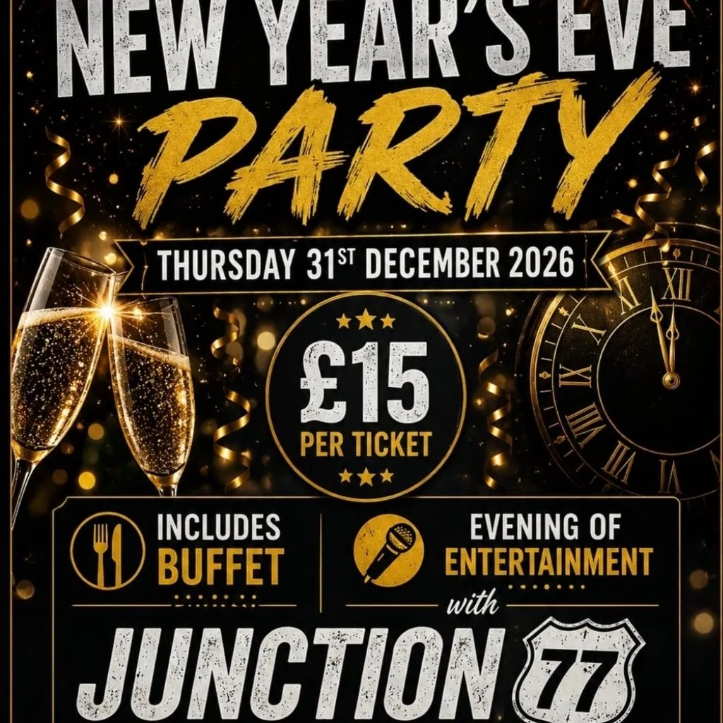 NYE Party 2026 !!! at The Anchor Inn Hartshill
