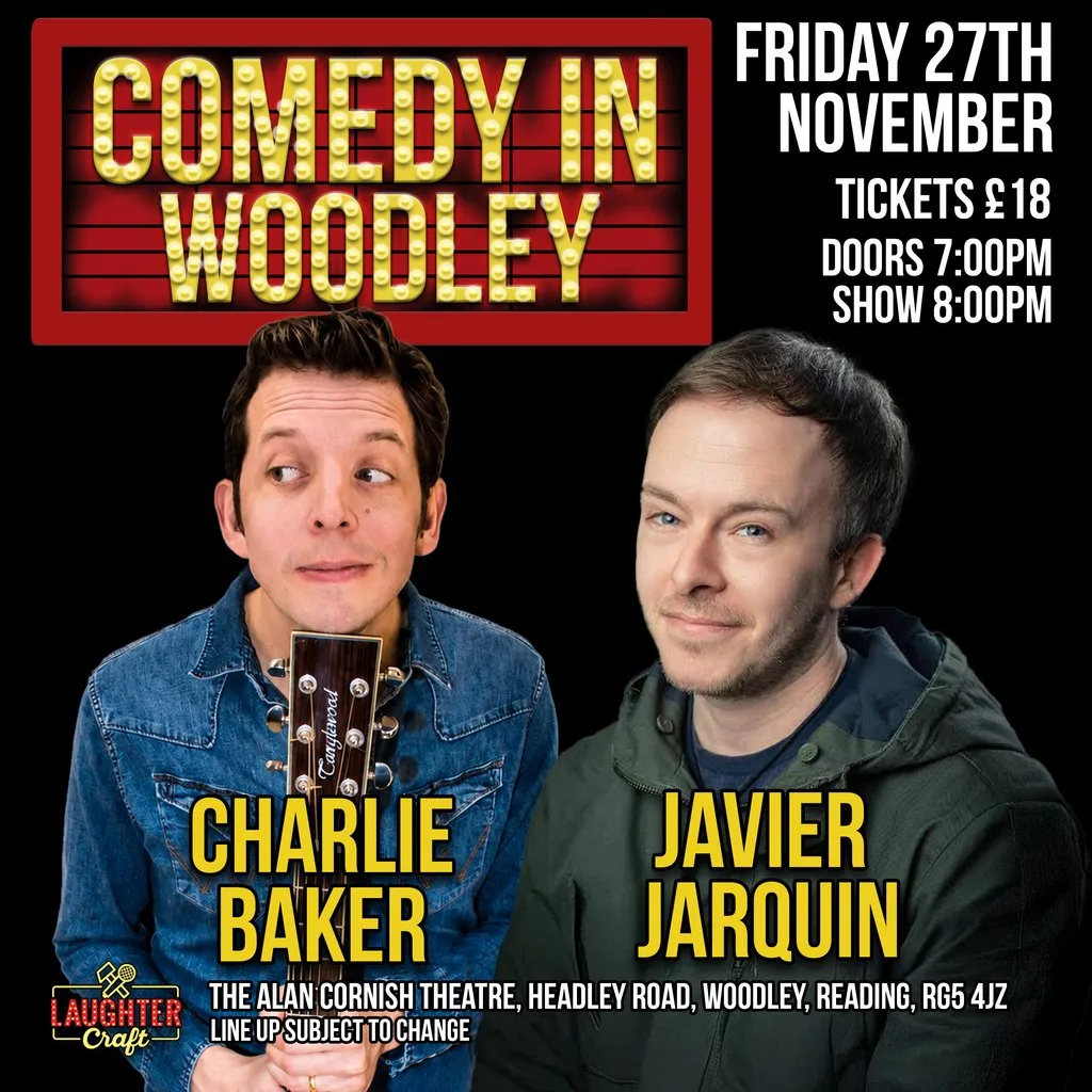 November's Comedy in Woodley at The Alan Cornish Theatre
